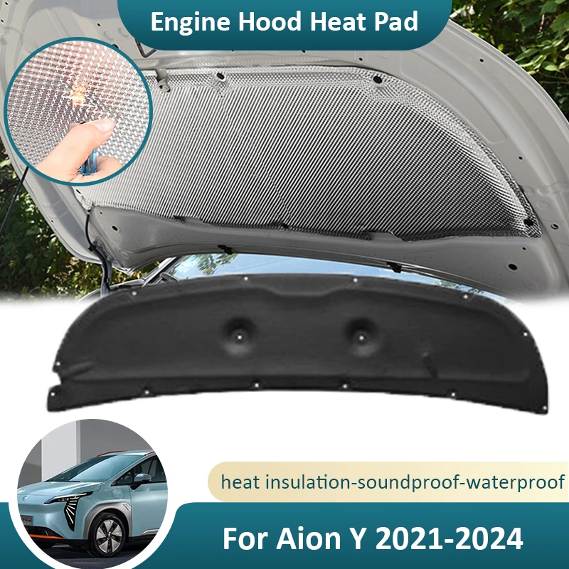 

Звуконепроницаемый огнестойкий хлопковый коврик для Aion Y Elaris Leo Hycan Z03 2021 2022 2023 2024