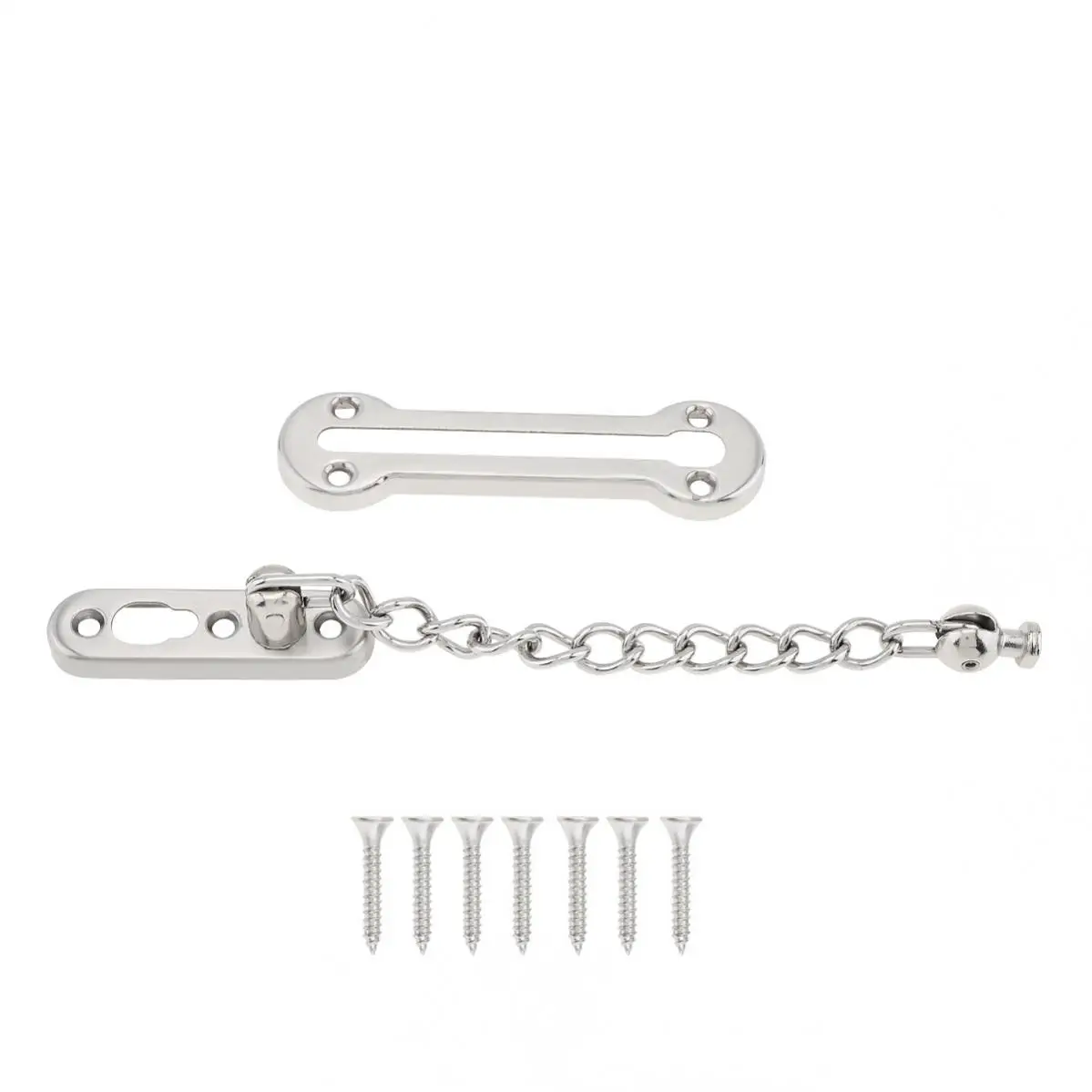 Door Chain Lock Stainless Steel Door Chain Lock Casting Security Guard Latch for Inside for door chain lock