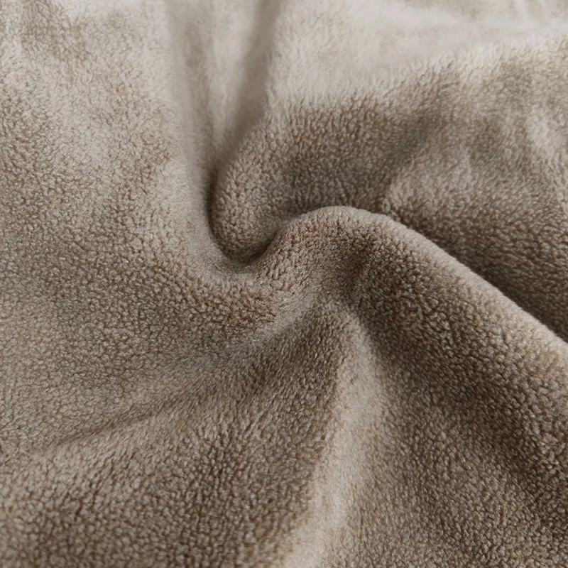 Fleecing Elastic Waist Pencil Pants Solid Casual Warm Long Pant Winter Women's Clothing Promotion Trouser Office Lady Simple New