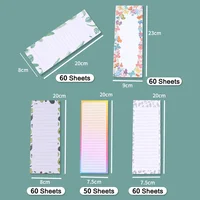Korean Fridge Magnetic Memo Pad Magnet Book Note Refrigerator Notepad To Do List Grocery Shopping Check Diary Notebook Planner 2
