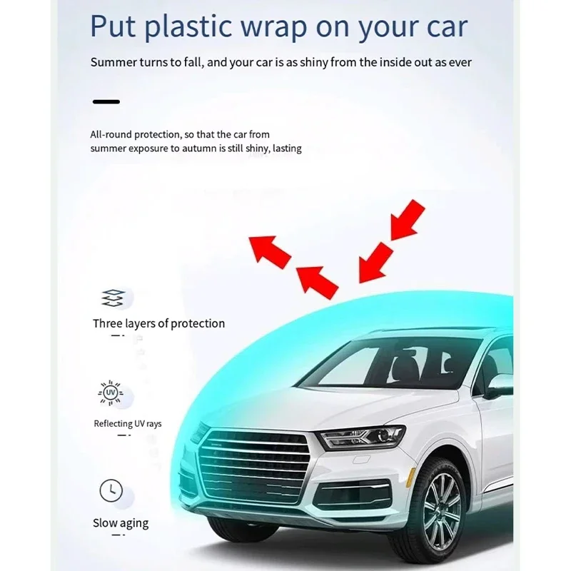 For Tesla Model x Anti-UV Sun Shade Rain Snow Resistant Black Cover Dustproof Car umbrella Full Car Cover Outdoor Protection