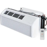 15,000 BTU Packaged Terminal A/C with Heat Pump and 3.5 kW Electric Heater Including Wireless Smart Kit, Remote Controller, 1