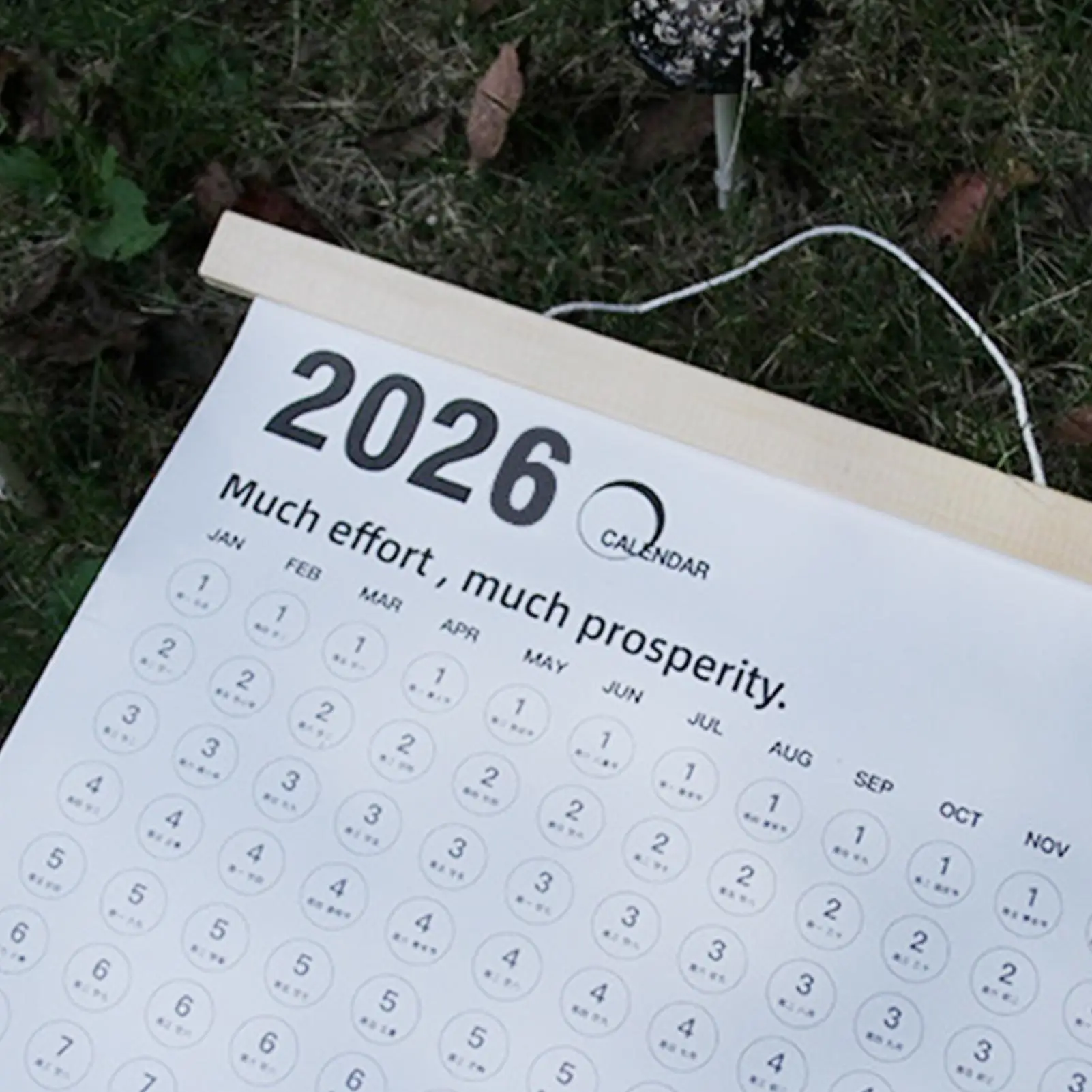 Calendar 2026-2027 Yearly Daily Planner With Stickers Pen Large Wall Calendar 2026-2027 For Christmas New Year Schedule