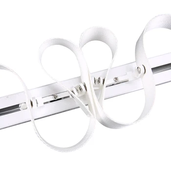 6.7M Custom curtain rod S wave Ripple Fold Curtain Cornice Tuya Zigbee 22.5cm curtain engine Smart Home Electric Curtain System