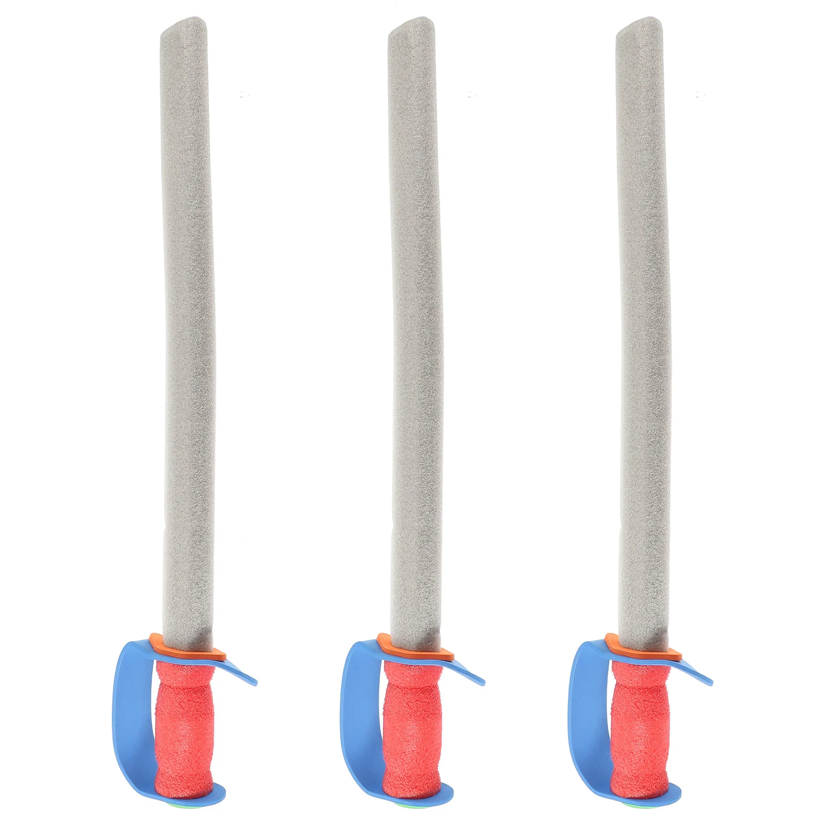 3 Pcs Children's Foam Sword Fencing Training Swords Toys for Kids Tool Playthings Clothing