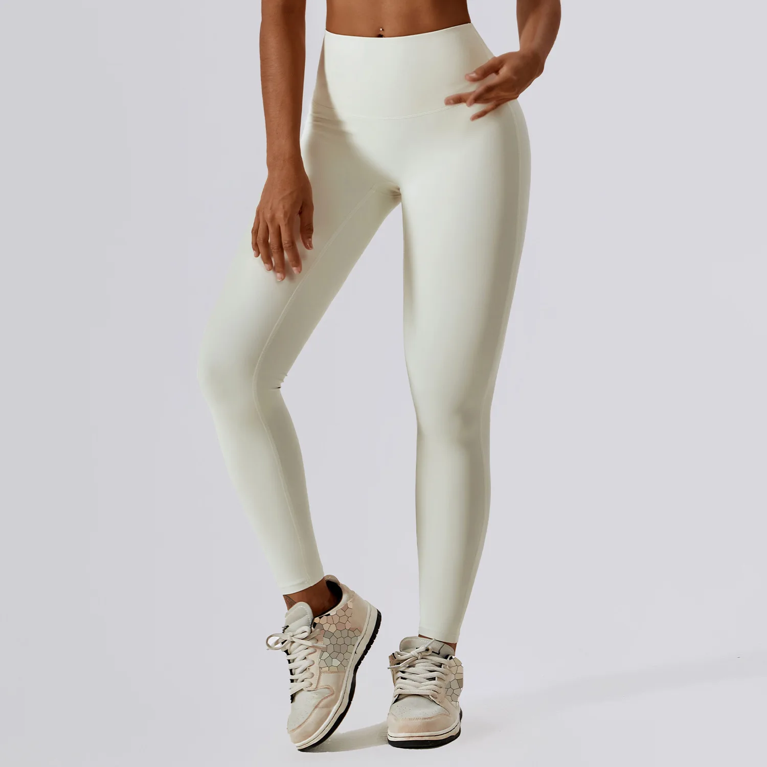 Yoga Pants Tummy Control High Waist Fitness Pants Women's Sportswear Exercise Fitness Outdoor Running Gym Hip Lifting Leggings
