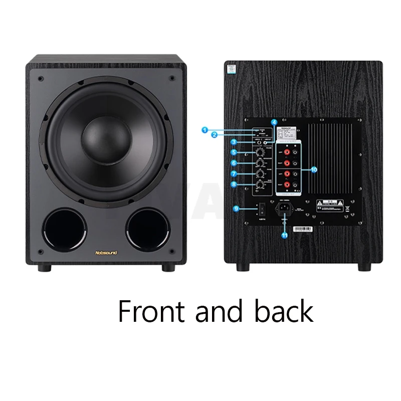 12 Inch Subwoofer Box Home Theater Rockville BASS BLASTER 12 800W