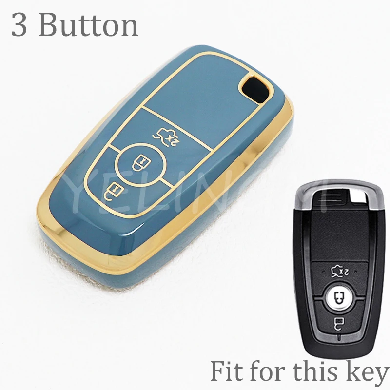 Premium Key Fob Case Cover Bag for Multiple Ford Vehicles