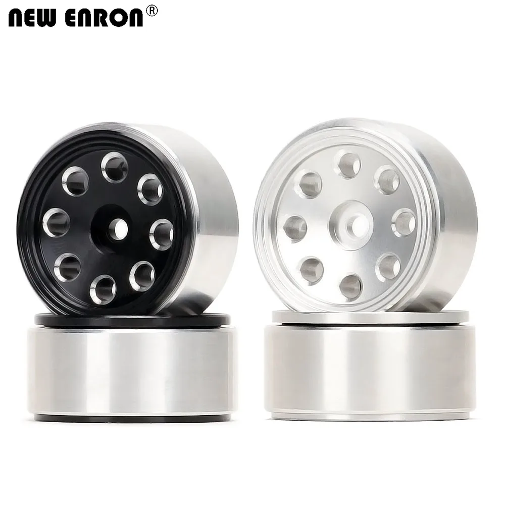 

Новинка, металлические колесные диски ENRON CNC с бусинами 4P 1,0 дюйма для радиоуправляемого гусеничного автомобиля Axial SCX24 1/24 AXI00002, Chevrolet B-17 Betty