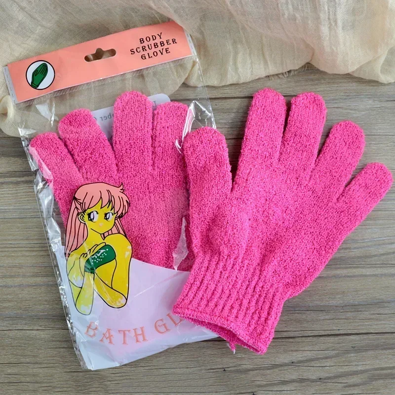 3/1PCS Exfoliating Gloves Bath Sponge Body Dead Skin Remover Bathroom Shower Brush Massager Scrub Exfoliator Magic Bathing 6