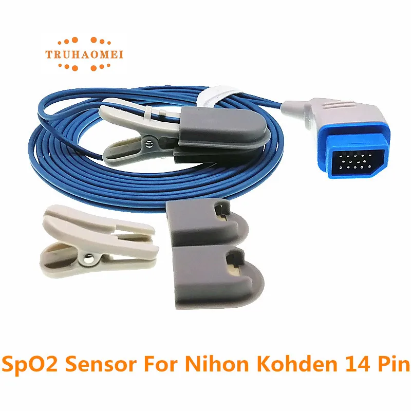 SPO2 センサー日本光電 14 ピン TL-201T ライフスコープシリーズ BSM