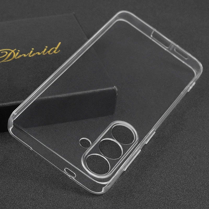 Ultra Thin Clear Silicone Transparent Soft TPU Back Cover Case