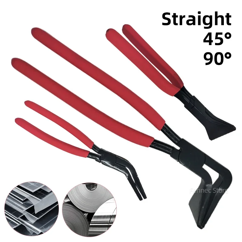 HandSeamersMetalSteelSheetMetalBenderFlatteringPliersStraight4590SheetMetalHand