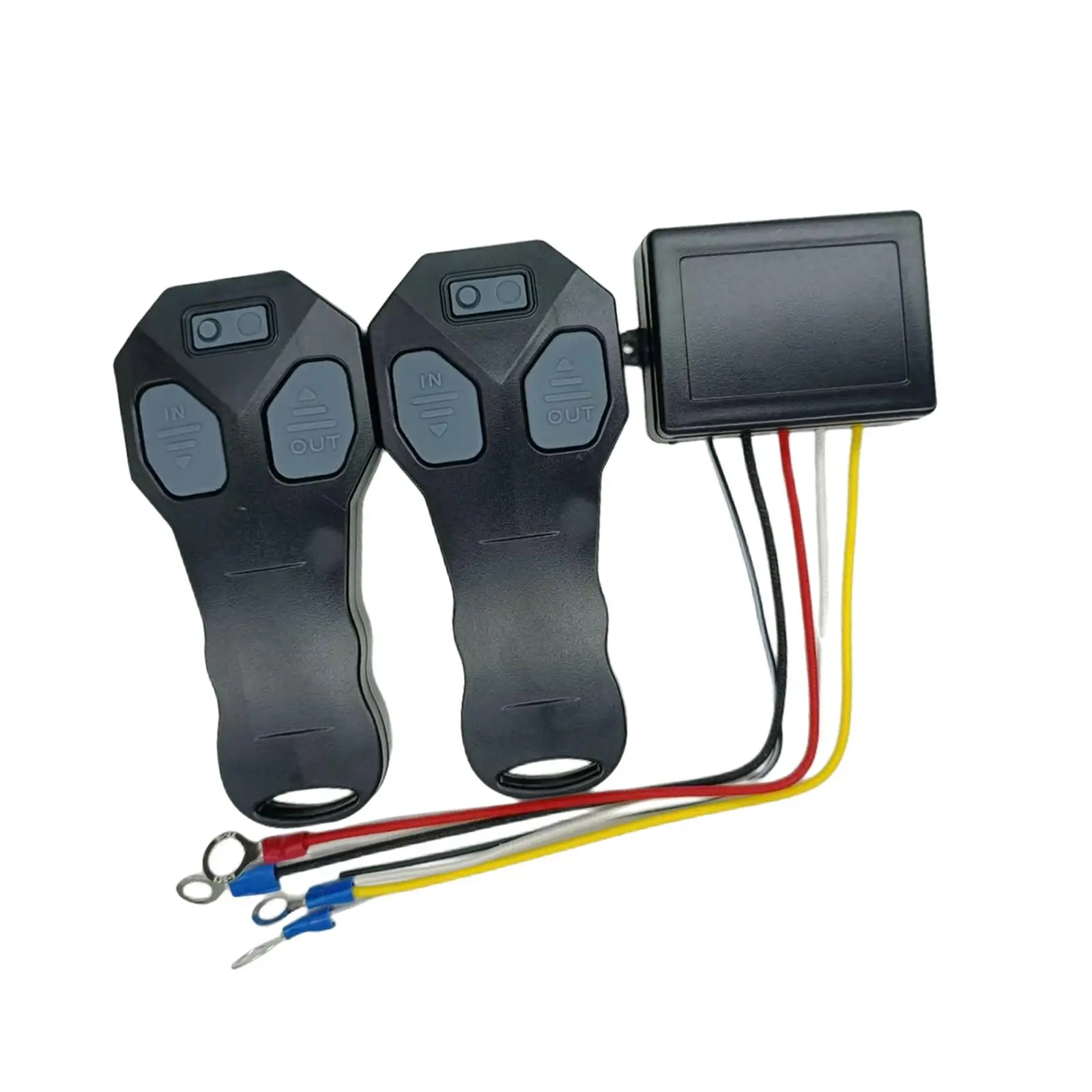 

Wireless Winch Remote Control Kit Waterproof Easy to Install High Performance DC12V 24V for Truck Trailer ATV UTV Car