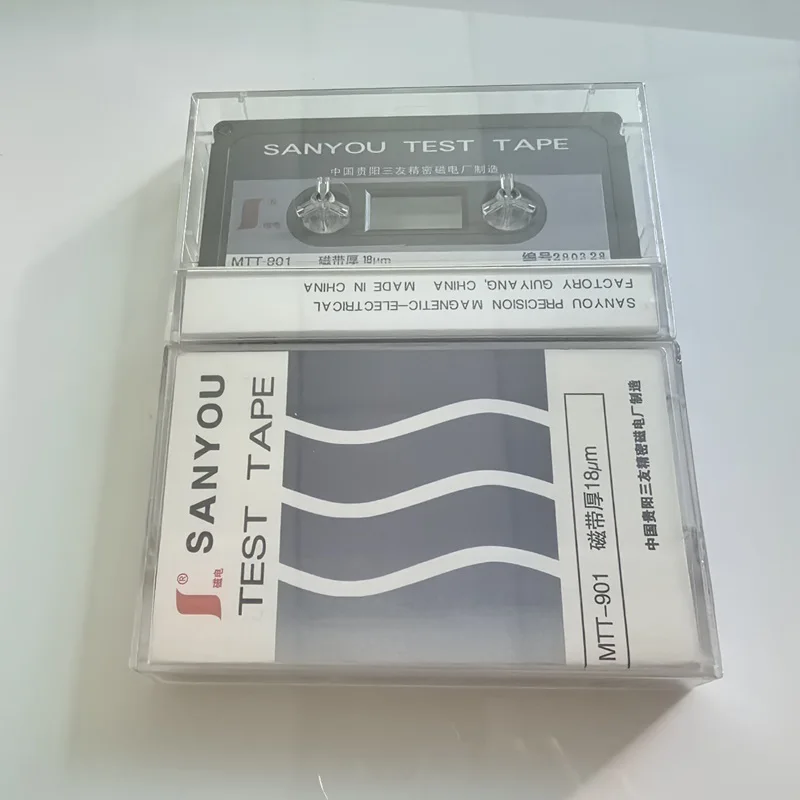 TEST TAPE SANYOU MTT-901 TCC-901 18&mu;m thick built-in mirrors observe tape operation