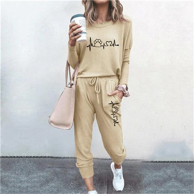 New Fashion Women Track Suits Sports Wear Jogging Suits Ladies