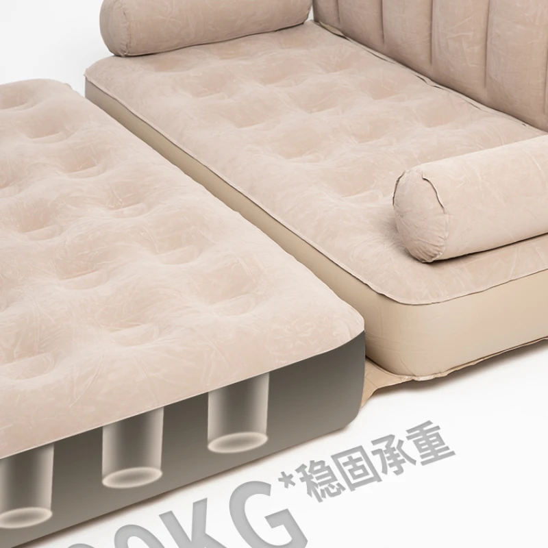 Lazy Outdoor Inflatable Sofa Sleeping Mattress Balcony Modern Home Compressed Sofa Garden Divano Gonfiabile Outdoor Furniture