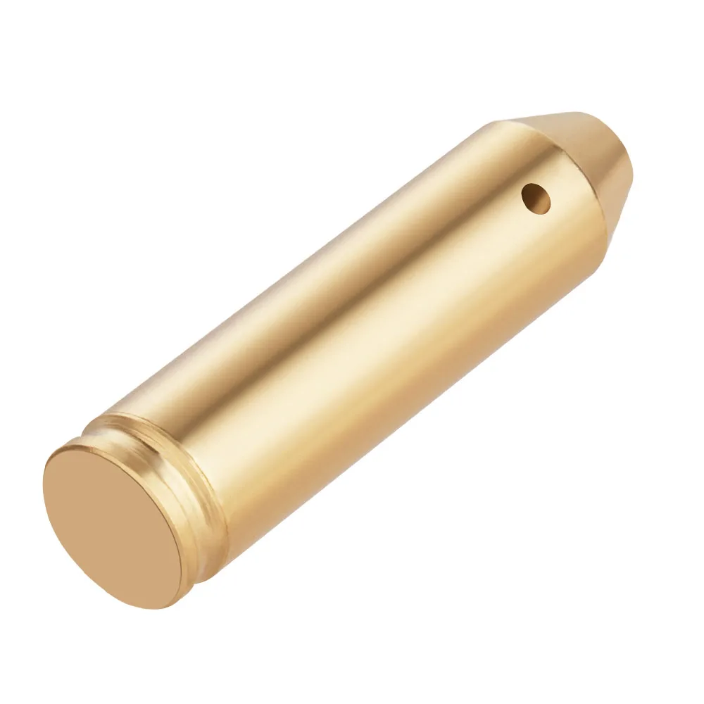 Red Dot Laser Sight Laser Bore Sight Laser Sight.308 cal Red Dot Laser Brass Boresight CAL Cartridge Barrel Bore Sighter Hunting Gun Scope Adjustment Rifle Pistol Shotgun