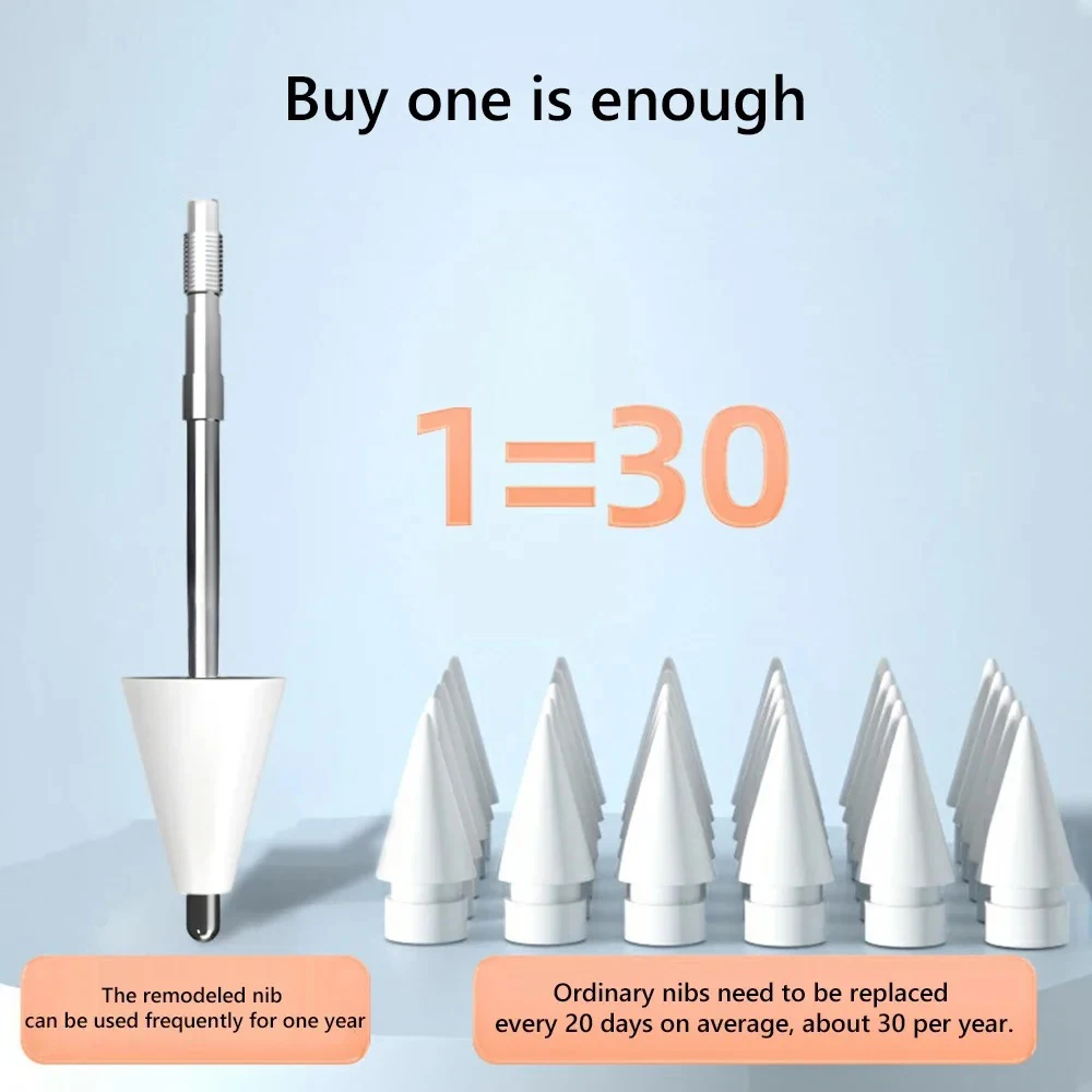 Metal Smart Stylus Pen Nib for Xiaomi Mi Focus Stylus Pad 7 Pro High Sensitivity Replacement Pencil Touch Screen Tablet Pen Tips