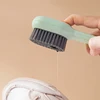 Multifunction Soft Bristled Liquid Shoe Brush Long Handle Clothing Brush Household Cleaning Tool 5