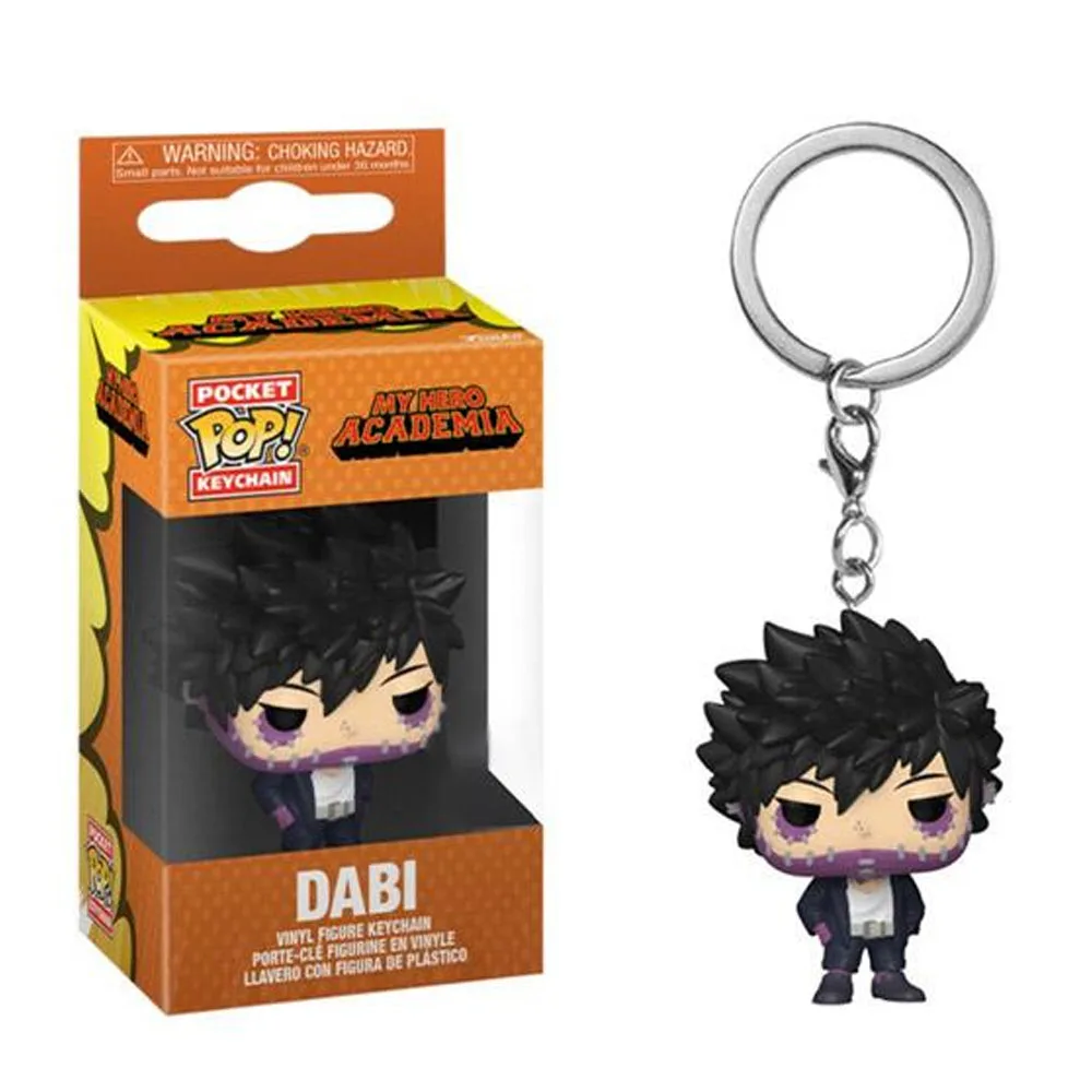 thumbnail image 4 of Llavero Funko Pop Kyoka Jiro Hawks Izuku Midoriya Dabi My Hero Academia Pop Pocket Llaveros Figuras de acción de vinilo Juguetes Muñecas, 4 of 5
