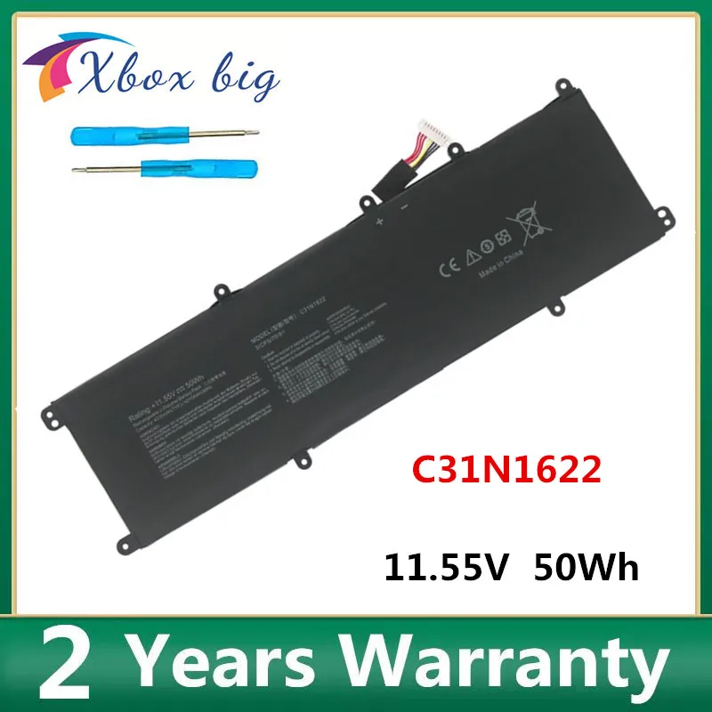 

New C31N1622 11.55V 50WH Laptop Battery for ASUS UX3430UA UX430UA UX530UQ UX530UX UX430UN
