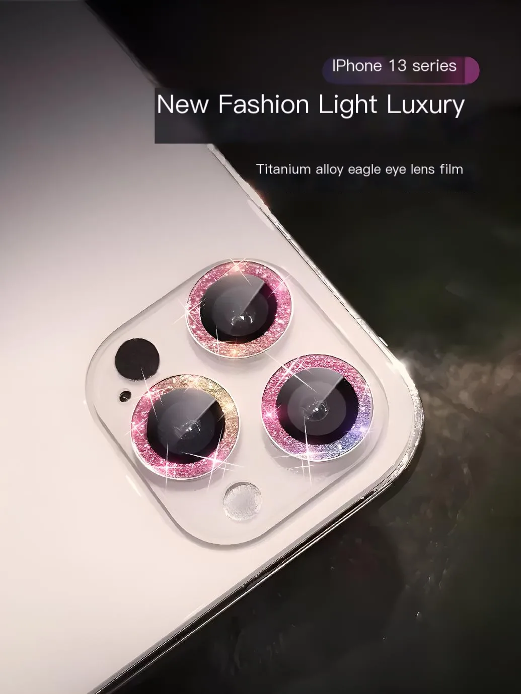 Diamond Protector Tempered Glass Für IPhone Kameralinse 14/15/16 Pro Max – Kratzfest | Kameraschutz