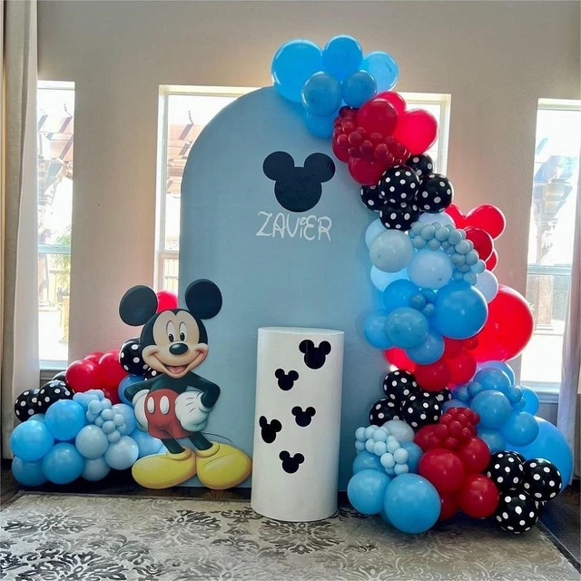 Décoration De Fête D'anniversaire Pour Enfants, Thème Disney Mickey Mouse,  Fournitures De Fête, Cadeaux - Ballons Et Accessoires - AliExpress