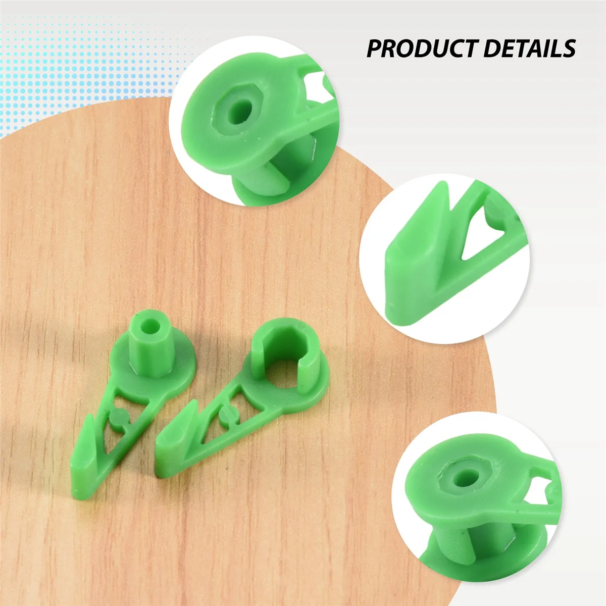 60Pcs 360 Degree Plant Stem Trainer Clips, Adjustable Plant Branches Bender Clips, Plant Training Control of Plants