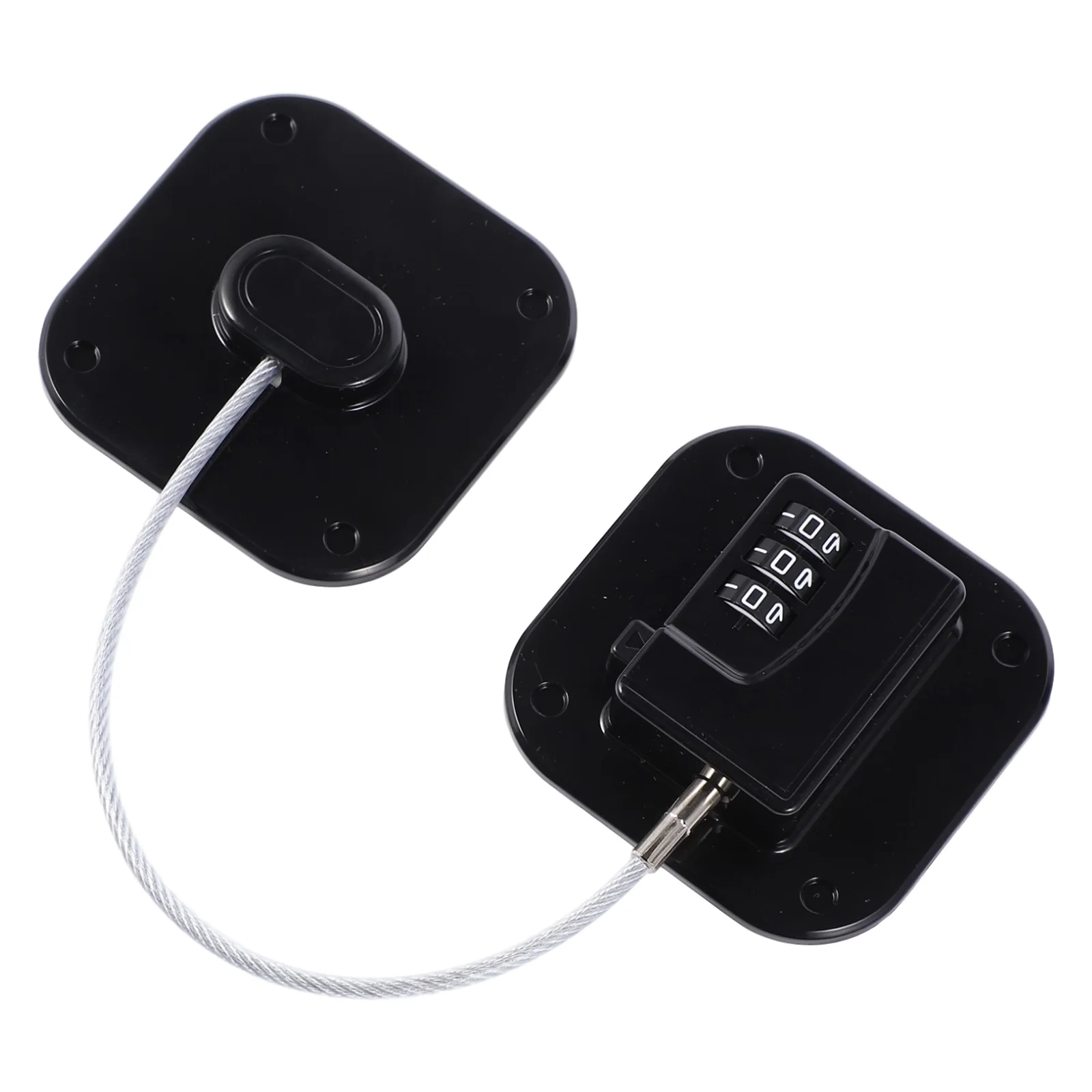 

Adhesive Refrigerator Lock Password Digital Fridge Lock Cabinet Lock (Black)