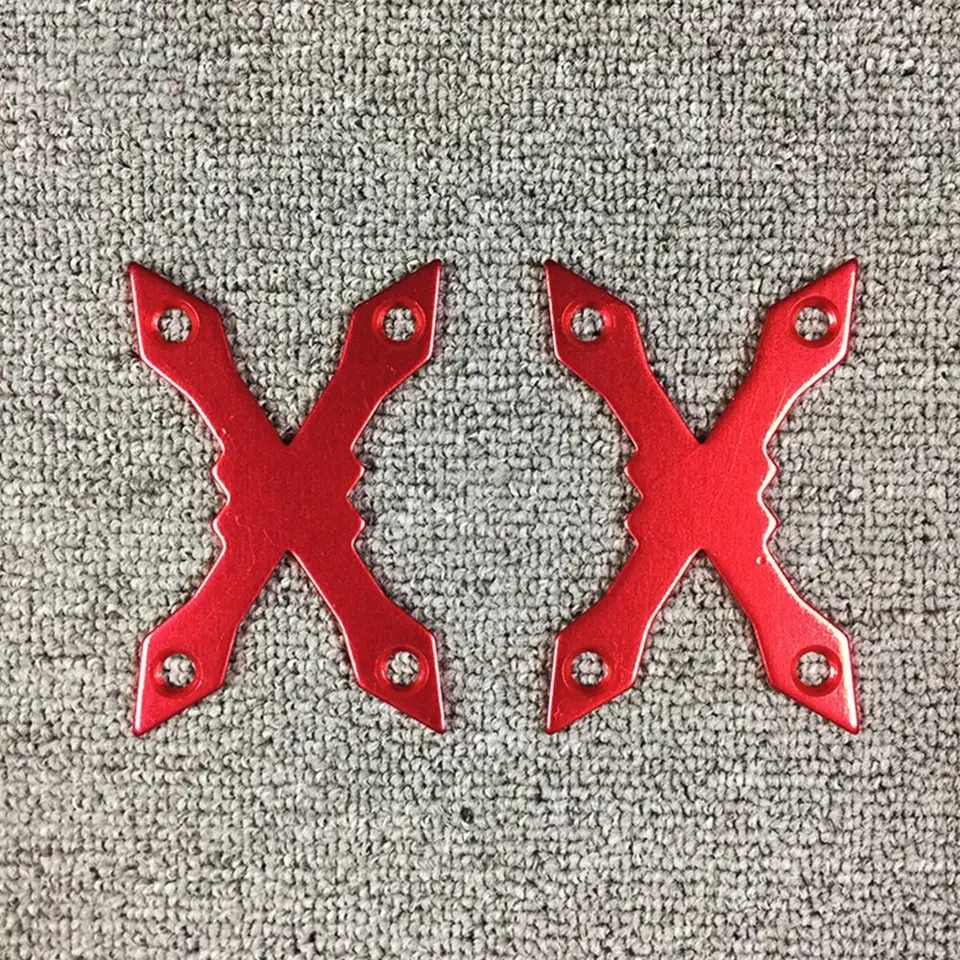 SUPVOX 2pcs Aluminum Skateboard Sink Gasket