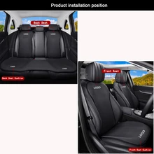 Para mini cooper r56 r55 r60 r61 f54 f55 f56 f57 f60 conjunto capa de assento do carro universal respirável protetor esteira almofada do assento automóvel