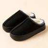 Men's Winter Slippers Fashion Indoor Leisure Warm Soft Sole Outdoor Anti-slip