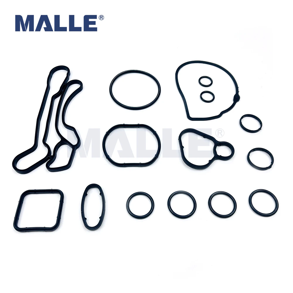 Engine Gasket Set Engine Oil Cooler Gasket Seals Chevrolet Cruze Aveo Sonic Pontiac Saturn Astra 1.6L 1.8 Car Accessories 93186324 55354071