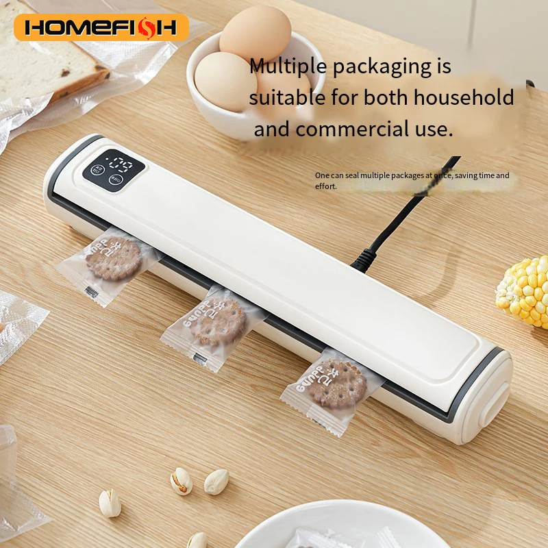 Portable Vacuum Packaging Machine Food Sealing Vacuum Sealer With Vacuum bags Dry/Wet Food Fresh Packaging Machine 3