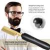 3 in1 Electric Flat Iron Pressing Comb Straightening Heated Brush Hot Comb Curler Titanium Straightener For Wig Peigne Chauffant 4