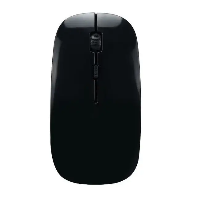 Mouse Wireless 1600 DPI USB Optical Wireless Computer Mouse 2.4G Receiver Ultra-thin mouse, Wireless Mouse For PC Laptops black