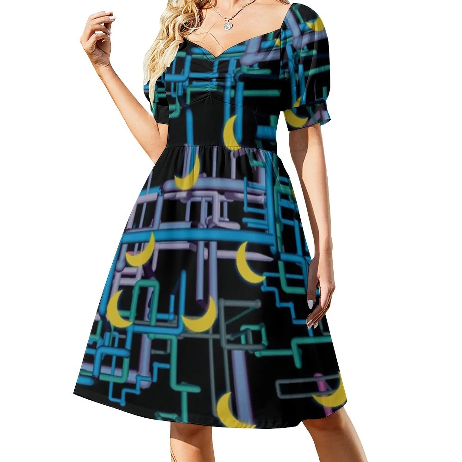 

dan flashes pattern Dress dresses women summer 2023 women clothes