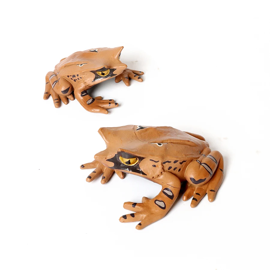 Rainforest Animal Figurines - Squishy Frog Action Toy for Kids