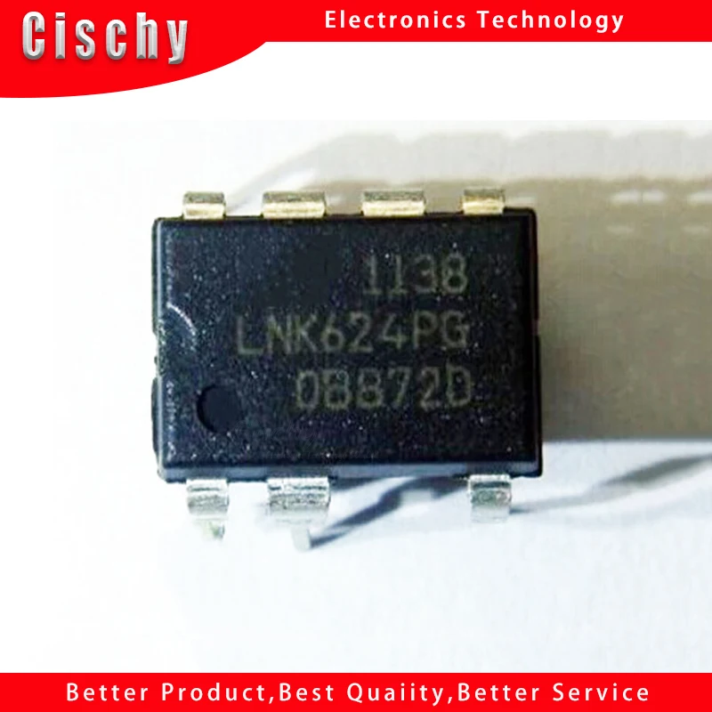 

5pcs/lot LNK624PN LNK624PG LNK624P LNK624 624PG DIP-7 In Stock