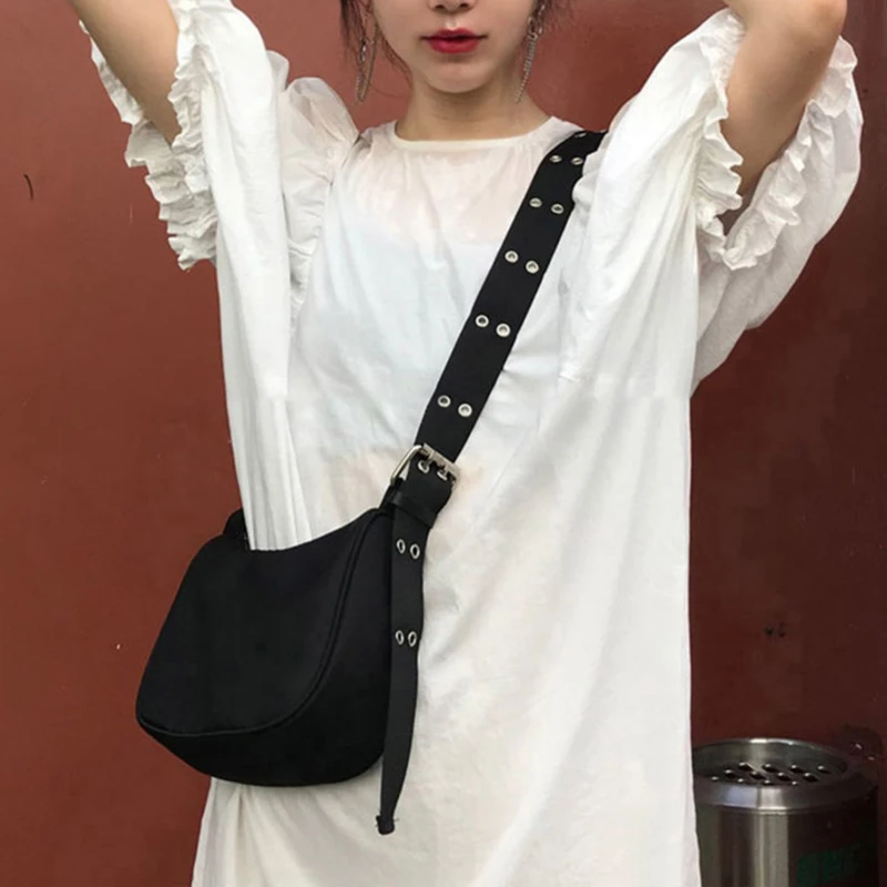 

Женские сумки через плечо с регулируемым ремешком, простая женская сумка через плечо на молнии, сумки в стиле High Street