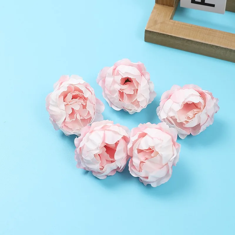 10 Stück künstliche Pfingstrosen blumen 5cm gefälschte Blumen köpfe für zu Hause Zimmer dceor Garten Hochzeit Hochzeit Dekoration DIY Geschenke Zubehör – Detail 13