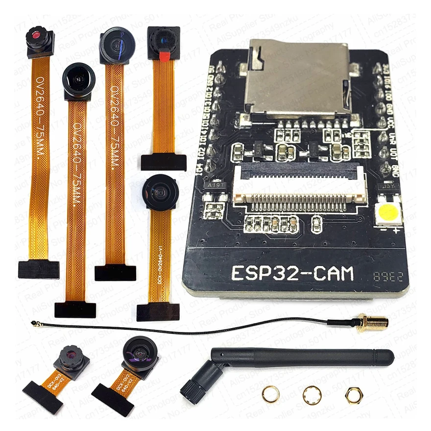24Pin ESP32 CAM with OV2640 Camera Module Kit 8MB PSRAM 2.4G WIFI 3dbi ...
