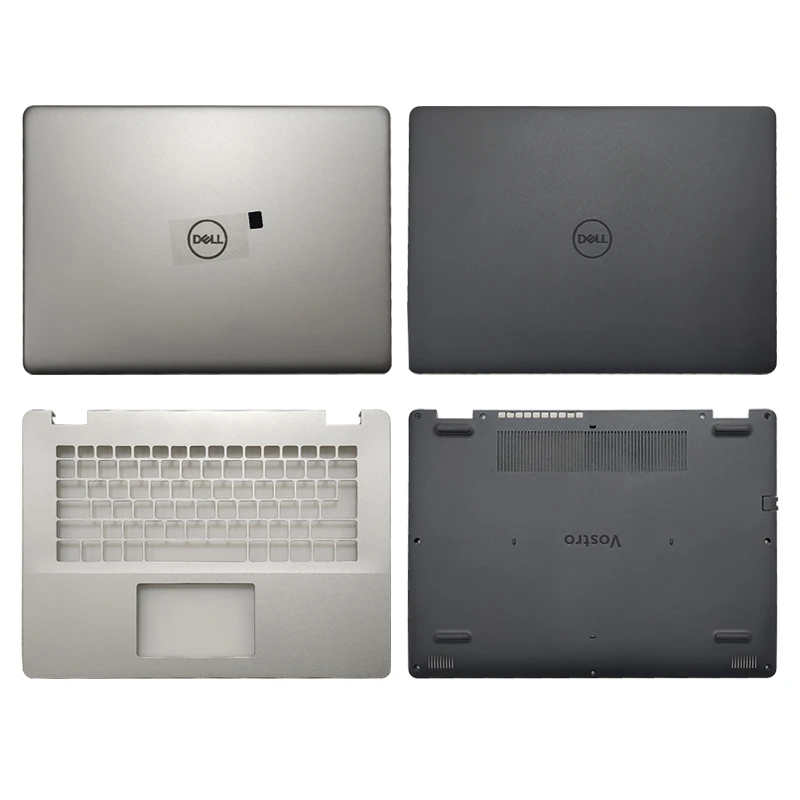

New For Dell Vostro 3400 3405 V3400 LCD Back Cover Front Bezel Palmrest Bottom Case 14 Inch Laptop Housing Cover Top Lower Case