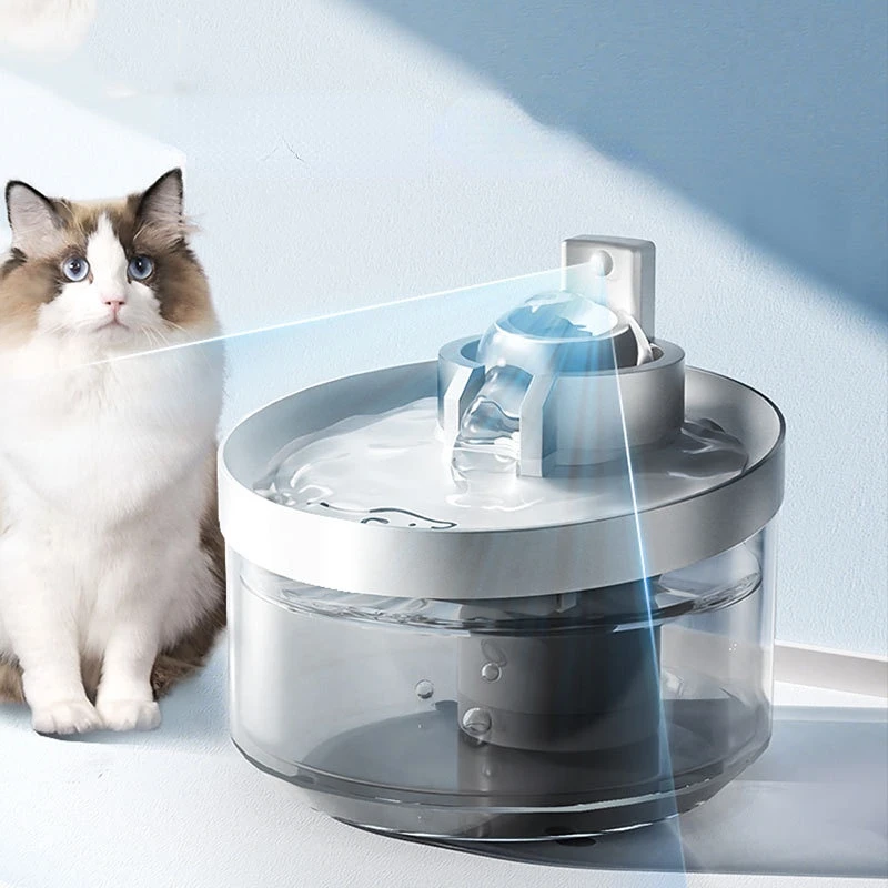 Smart Cat Water Dispenser Without Power Induction Automatic Circulating