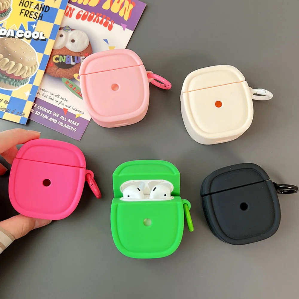 Earphone Case For Apple AirPods Pro Candy Color Soft Silicone