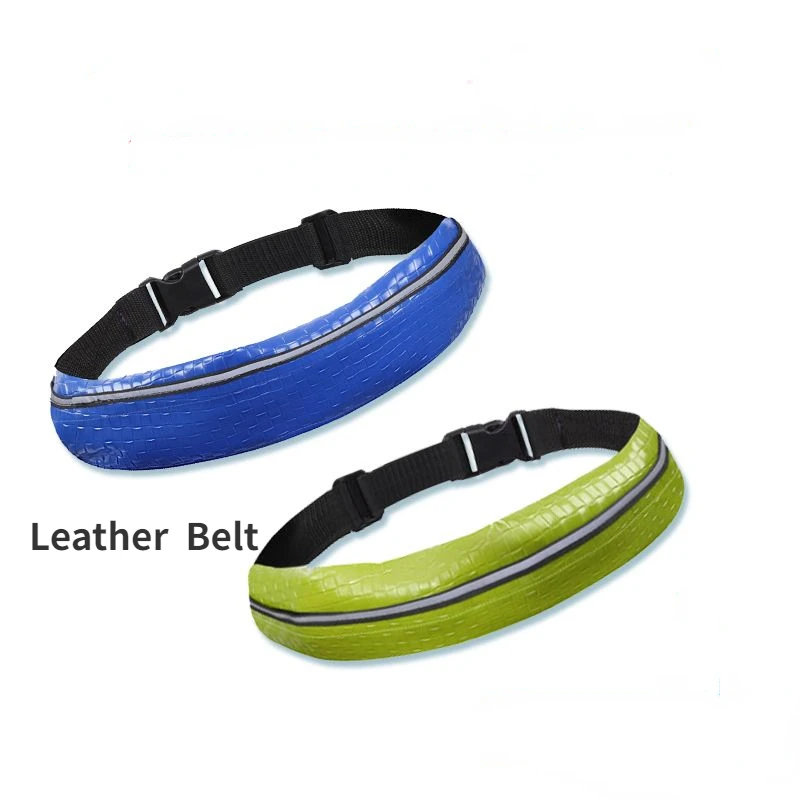 Upgraded Leather Inflatable Fishing Life-saving Waist Belt, Inflatable Large Buoyancy Swimming Ring, Adult Marine Anti-drowning