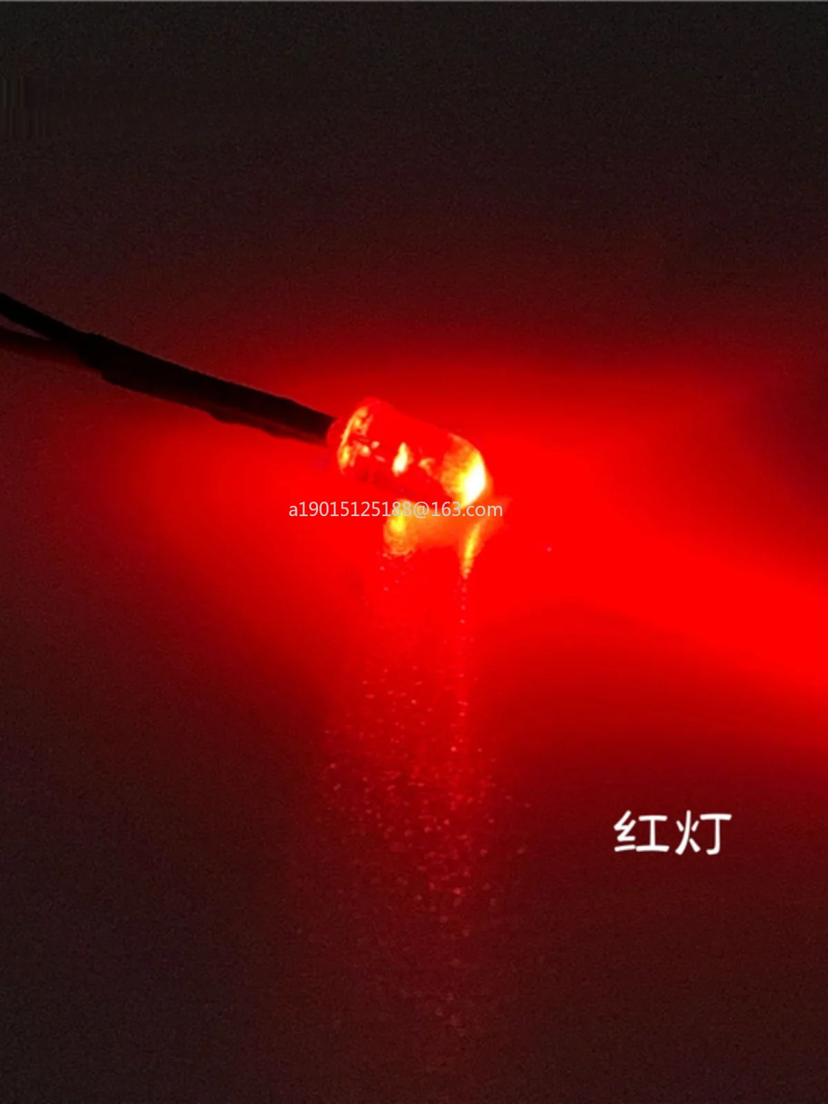 12V water-cooled hair light 5MM diameter CPU graphics card, memory, multi-color luminous light, large 4P interface