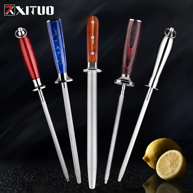 XITUO Knife Sharpening Honing Steel 8 Knife Sharpeners for Kitchen Knives  Sharpener Steel Honing Rod,Daily knife Maintenance - AliExpress