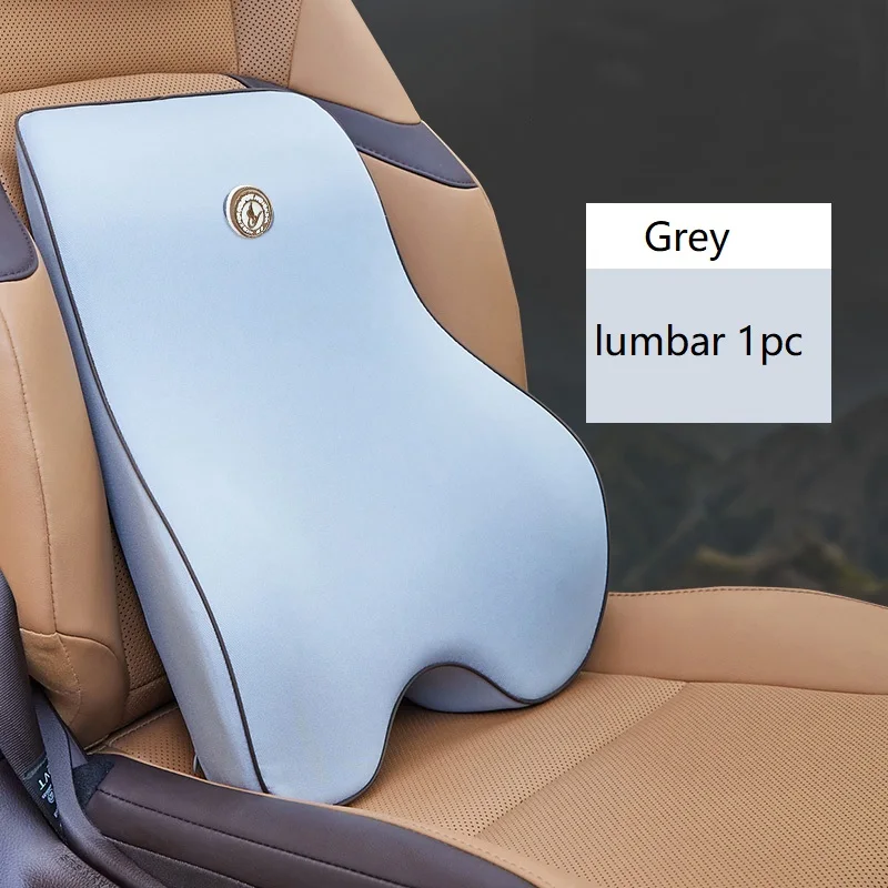 Black - Fully Adhering Lumbar Support Pillow That Relieves Back Pain and Fatigue While Driving - Car Driver Seat Cushion - Anywhere with a Foldable Backrest HIPCHAK 
